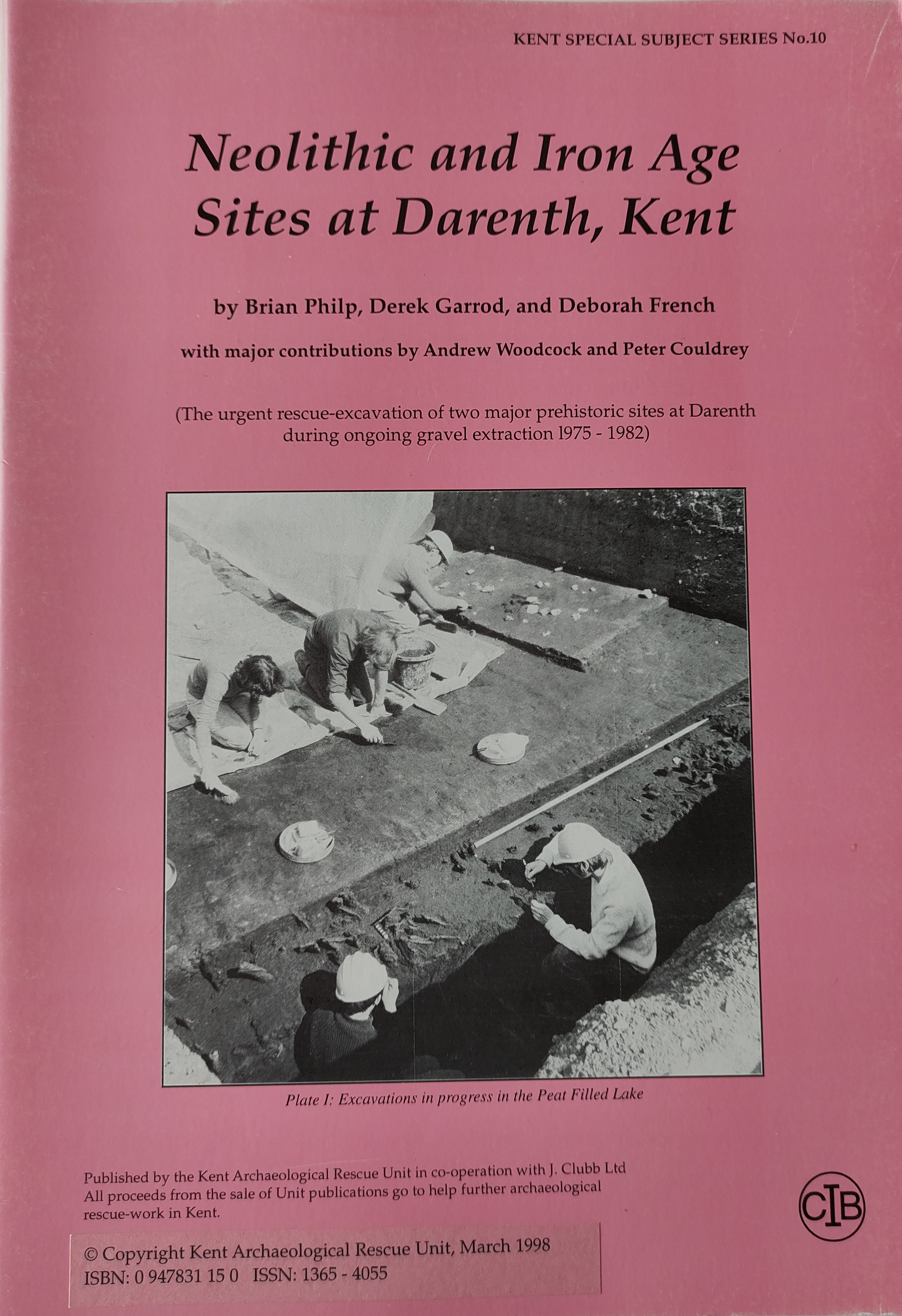 Neolithic and Iron Age Sites at Darenth, Kent