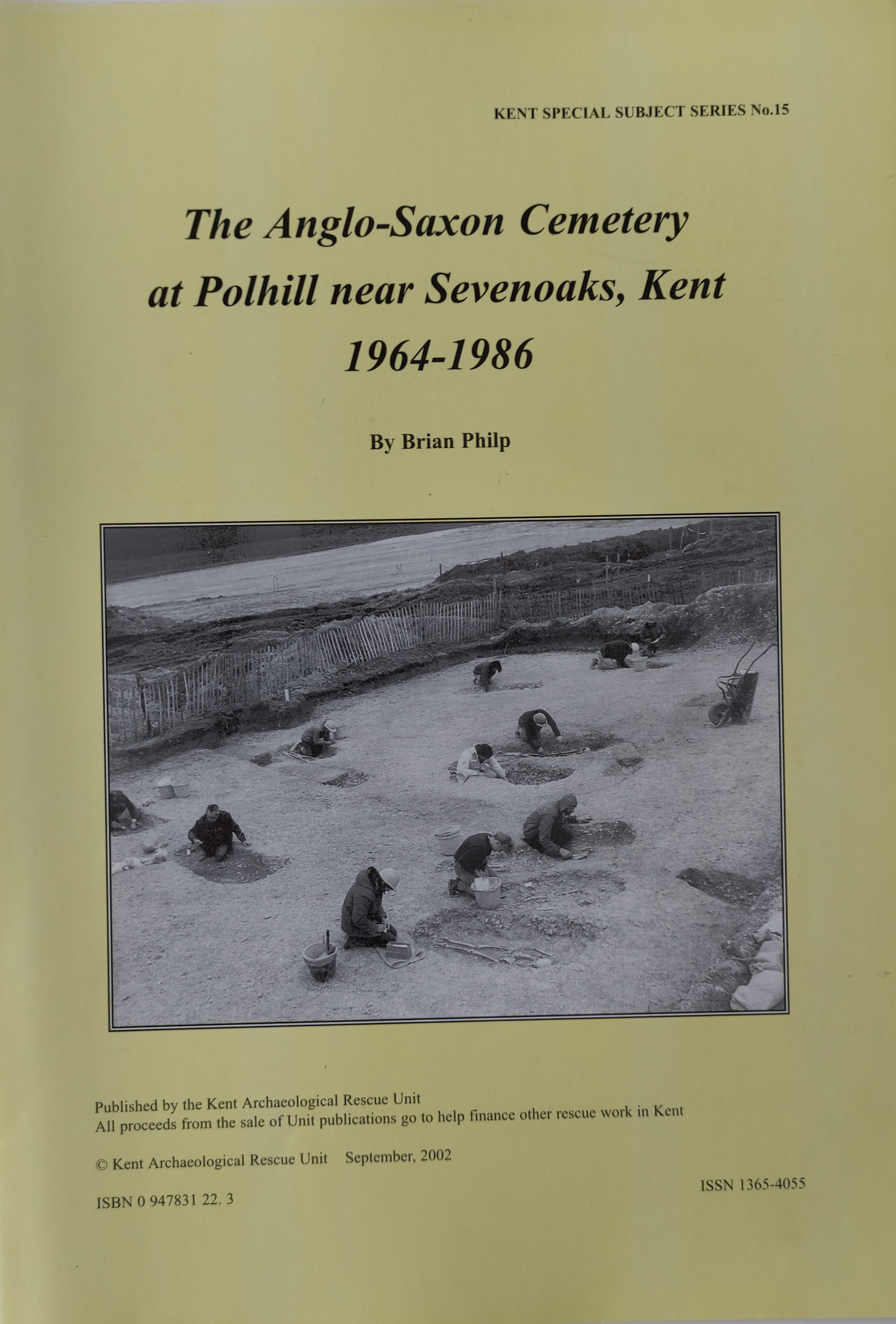 The Anglo-Saxon Cemetry at Polhill, near Sevenoaks, Kent 1964-1986